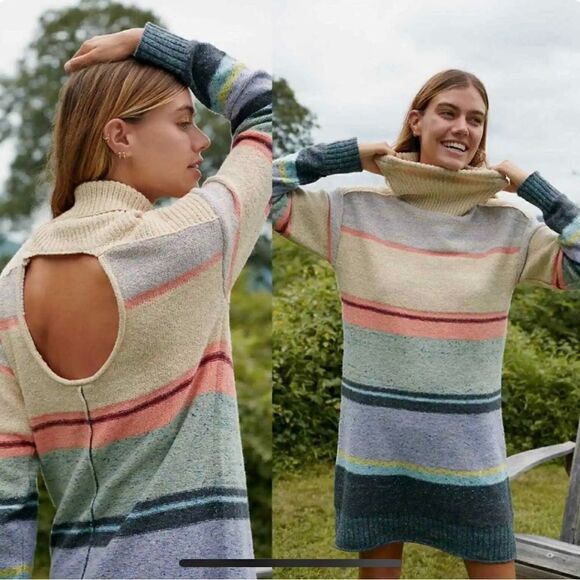 Anthropologie Daily Practice Turtleneck jumper dress Size XL,L,M,XS NWT - Picture 1 of 13